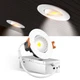 Amico 1 Pack 3 Inch 5CCT Eyeball LED Recessed Lighting, 360&deg; Adjustable Rot