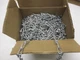 METALLICS INC Double Loop Chain Galvanized 100Ft Box DLC3 Zinc Plated Steel  #3