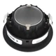USAI Lighting B3RCF-S-BL-BL-TRM BeveLED Mini Trim Flange Solite Black on Black