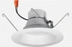 (6pack) Nora Lighting NOXAC-563230WW/HL 5/6" ONYX LED Baffle Retrofit Trim, Whit