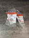 Wiremold Blank End Fitting Ivory Surface Metal V3010B Set of 2