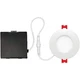 GLOBE ELECTRIC 91205 3" White Integrated recessed kit