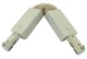 EP802W ELCO WHITE Flexible Connector Track Accessory