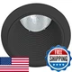 Juno Lighting 24 Bbl Led Tapered Downlight Baffle 6 Inch Black Black Trim