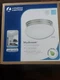 Lithonia Lighting 11093 Decorative Round + Mushroom Polished brushed  Nickel-New