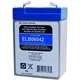 Lithonia Lighting ELB 06042 Battery Emergency Replacement Batter, 6 Volts, 250