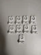 (9) Triboro Shunted Slide On Or Screw Mount Lamp Holder 660W 600V. New
