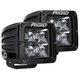 RIGID Industries D-Series Pro Dually Spot Surface Mount Pair - MFG# 202213BLK
