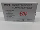 TCP Energy Efficient Compact Exit Sign LED Model 22743