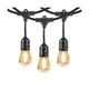 Feit Electric LED Solar Powered String Lights, Dusk-to-Dawn Sensor,... Fast Ship