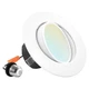 Luxrite Gimbal LED Recessed Lighting Dimmable 5CCT 60W Eqv 4" LR23233