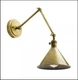 Kichler Lighting 43115NBR Ellerbeck Articulating Arm Wall Sconce - Natural Brass