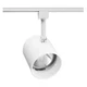 Juno Lighting R502 Whb Wh Track Light Head, Cylinder, Wht/Wht, 4.5 In