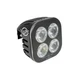 Vision X Lighting VXU-SB4E1545 Unite 20 Watt 4 LED Black Out Elliptical 15X45