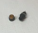 Sylvania Indicator Lamp Socket, Turret Terminal, P/N SM-1A, With Amber Lens