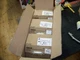 Lot of 6 Halo Lighting Black Coilex Baffle All Slope Satin White Trim Ring 456P