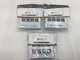 SignaMax DSKFLA-8 8-Port Double-Gang Angled SS Keystone Faceplate - Lot of 3