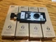 5 Juno R38 BL Trac-Lites End Feed Connectors Black