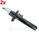 OPTIMAL 2x Front Shock Absorber For AUDI A3 SEAT Altea SKODA VW 03-20 2K5413031