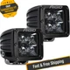 Rigid Industries 202213BLK D-Series PRO Midnight Edition Spot Optics - Pair