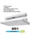 Commercial Electric 2 ft. 400-Watt Equivalent 18,000 Lumens 171-Watts Bay Light