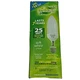EarthBulb CT07SW1BCAN 7W CFL E12 Candelabra 2700K Soft White w/Adapter 280 Lumen