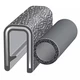 Trim-Lok 4100B3x1/8A-25 Trim Seal, Epdm, 25 Ft Length, 3/4 In Overall Width,