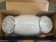 Hubbell Lighting CU2 LED Emergency 2-Light Double Heads White Compass Damp Rated