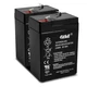 Casil CA640 6v 4ah UPS Battery for Lithonia ELB06042 2PK