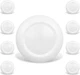 8 Packs 6 Inch LED Low Profile Recessed & Surface Mount Disk Light, Round, 15...
