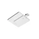 Juno Trac-Lites 3-in White Mixed material Linear Live end Model #R21 WH HP18 M6