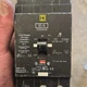 Square D 30A 3-Pole 480Y/277V AC Circuit Breaker EDB34030 HACR Rated Switch