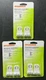 Sylvania FLH/MBP/LP Medium Bi-Pin Lamp Holder Socket 2 pack Lot of 3, New,