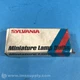 Sylvania 351690 Box of 10 Midget Flange Base Lamps 3274