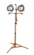 HDX 1200W Tripod Work Light Dual Head 13000 Lumens 3000K LED 69in Stand