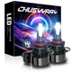 9005/HB3 2PCS LED Headlight Kit Hi/Low Beam High Power White Bulbs 6000K 110W