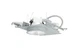 Hubbell Prescolite 6LFSL20L35K9 &ndash; 6&Prime; Semi-Diffuse LED Downlight Trim