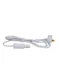 Hampton Bay Live End Linear Track Power Feed  White 1200W 1004 612 880
