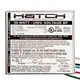 Hatch MC39-1-J-UNNU - 39 Watt - Electronic Metal Halide Ballast