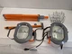 HDX Dual Head Work Light Tripod 1200W Construction Job Site Portable & Adustable
