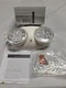 LITHONIA TWIN REMOTE  LED LAMP HEADS ELAT SD L0309 M12 EMERGENCY LIGHT