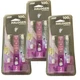 3 Pack Feit Electric 100W Halogen T3 Bulb 120V J-Type Double Ended 2pk