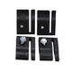 LIGHTOLIER 1956 CALCULITE ACCESSORY, RECESSED T-BAR ANCHOR CLIPS (12 PACK)