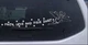 Tinkerbell Faith Love And Pixie Dust  Car or Truck Window Decal Sticker 12X2.8