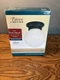 Patriot Lighting Globe Flush Mount Ceiling Light Fixture Bronze & Opal NIB