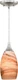 Vaxcel Lighting P0174 Milano 1 Light Mini Pendant - Nickel