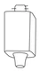 Elco ETT Nickel Line Voltage 1 Or 2 Circuit Track Connector For Pendants