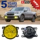 Fo Honda Ridgeline 2017-2019 Fog Light Lamps Left Right  2pcs H11 Bulbs 110W