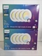 Philips 5/6 LED Recessed Downlight 8 Pack 75W Eq Dimmable Wet Rated CRI90