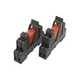 2x Schrack ES 50 relay socket + RT424524 plug relay + RPM LO 524 LED -unused-
